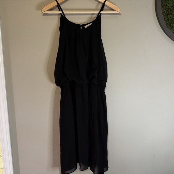ee:some Elegant Sleeveless Dress - Black - Sz: Large - Picture 1 of 7